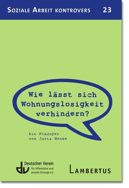 Wie lässt sich Wohnungslosigkeit verhindern? main product photo