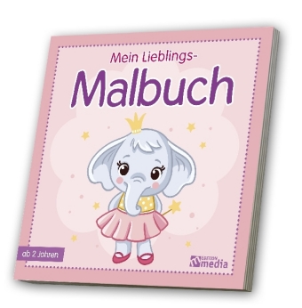 Mein Lieblings- Malbuch - Mädchen