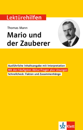 Lektürehilfen Thomas Mann, Mario und der Zauberer