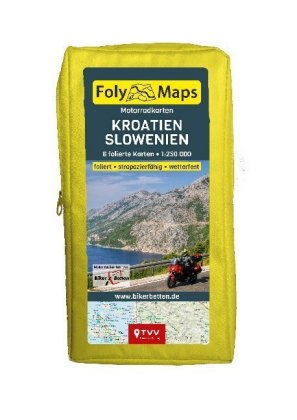 FolyMaps Motorradkarten Kroatien Slowenien