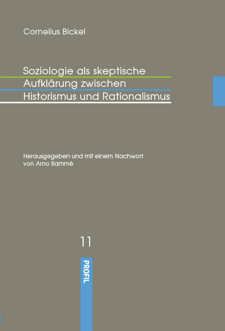 Soziologie als skeptische Aufklärung zwischen Historismus und Rationalismus main product photo