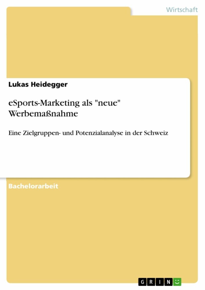 eSports-Marketing als 'neue' Werbemaßnahme main product photo