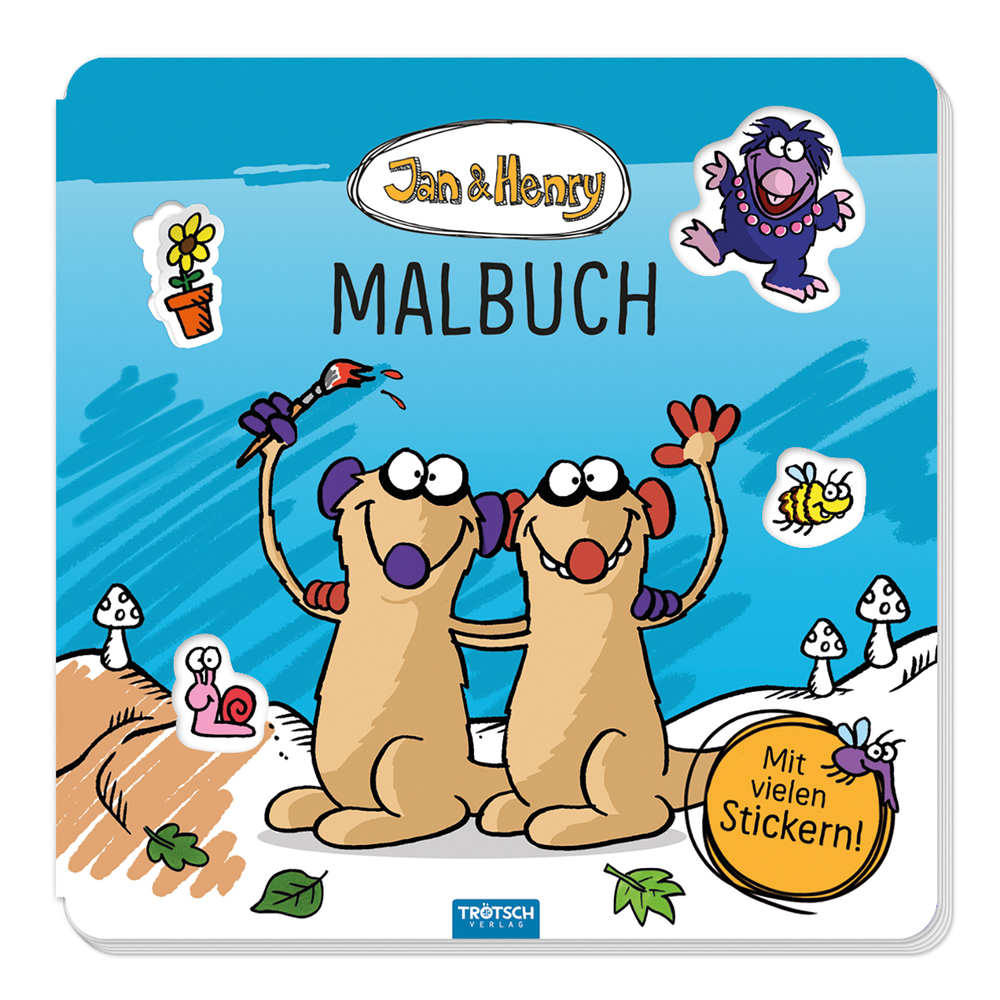 Jan & Henry Malbuch main product photo