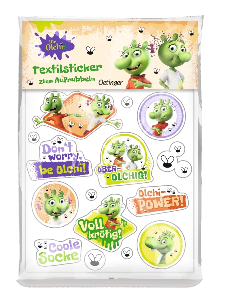 Die Olchis. Textilsticker zum Rubbeln main product photo