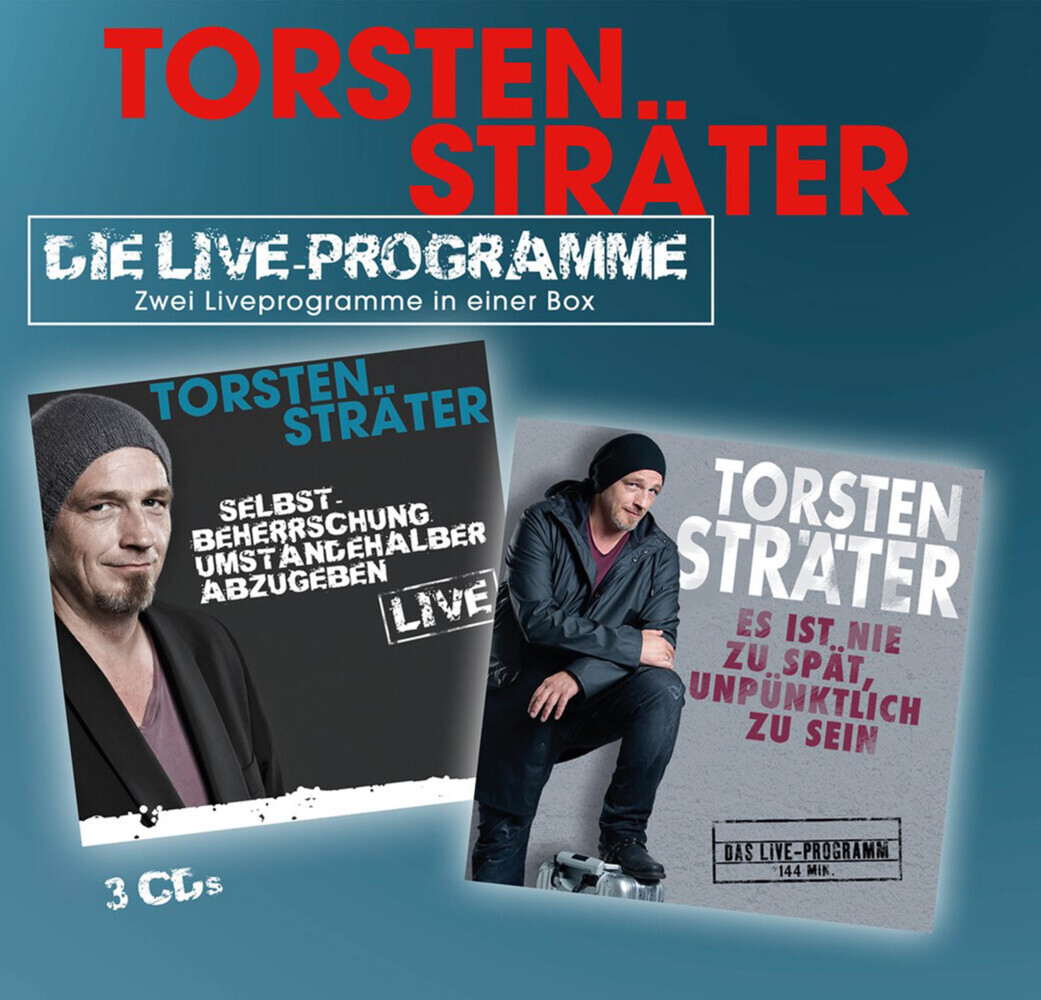 Die Live-Programme, 3 Audio-CD main product photo
