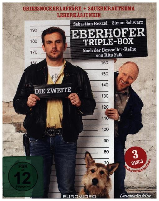 Die Zweite Eberhofer Triple Box, 3 Blu-ray main product photo