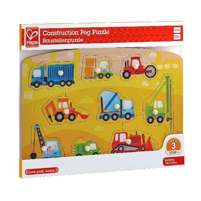 Hape Baustellenpuzzle (Kinderpuzzle) main product photo