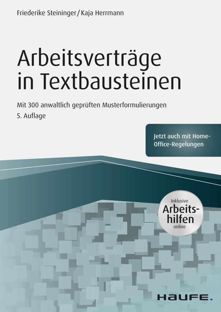 Arbeitsverträge in Textbausteinen - inkl. Arbeitshilfen online main product photo