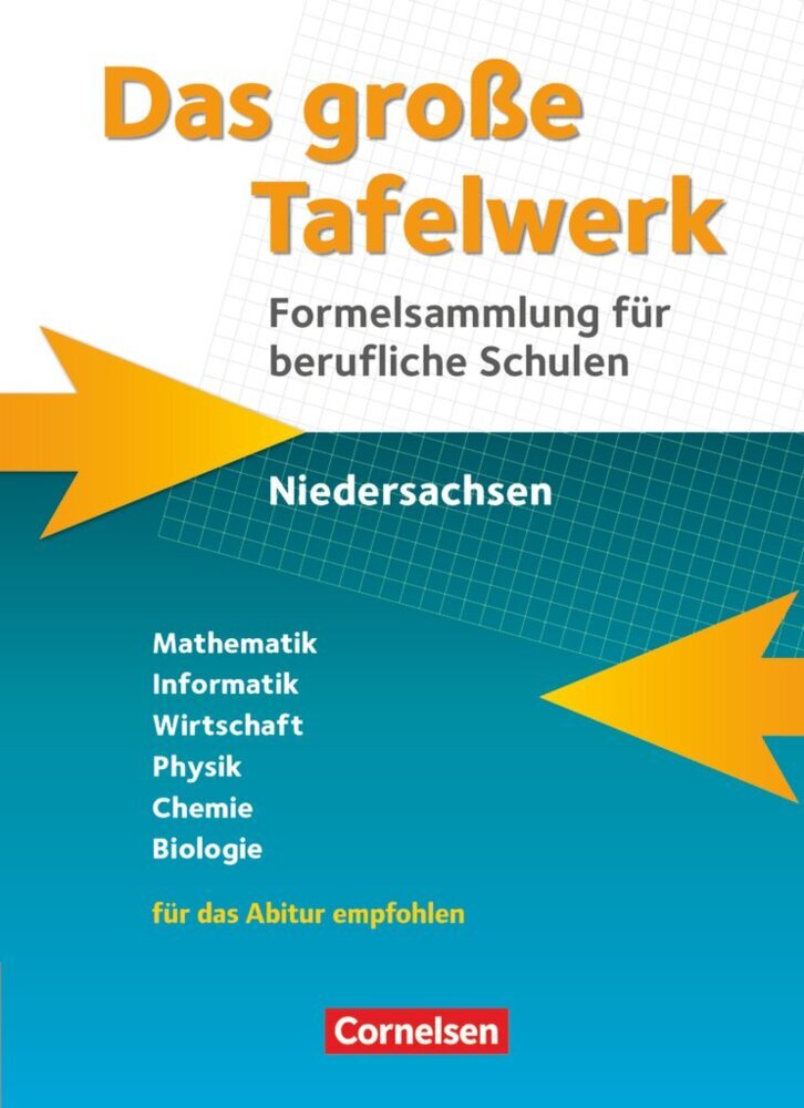 Das große Tafelwerk für berufliche Schulen - Formelsammlung Niedersachsen main product photo