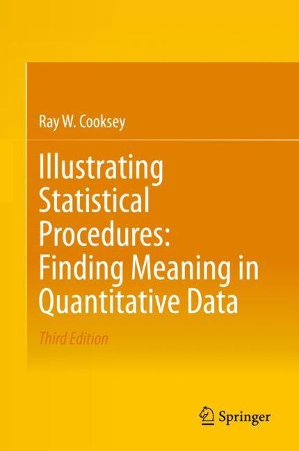 Illustrating Statistical Procedures: Finding Meaning in Quantitative Data main product photo