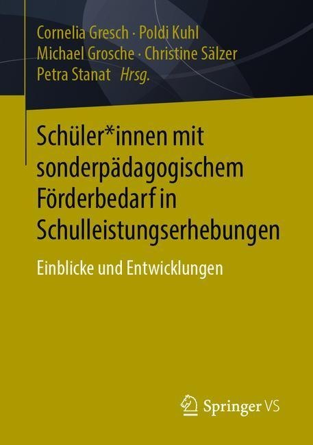 Schüler*innen mit sonderpädagogischem Förderbedarf in Schulleistungserhebungen main product photo