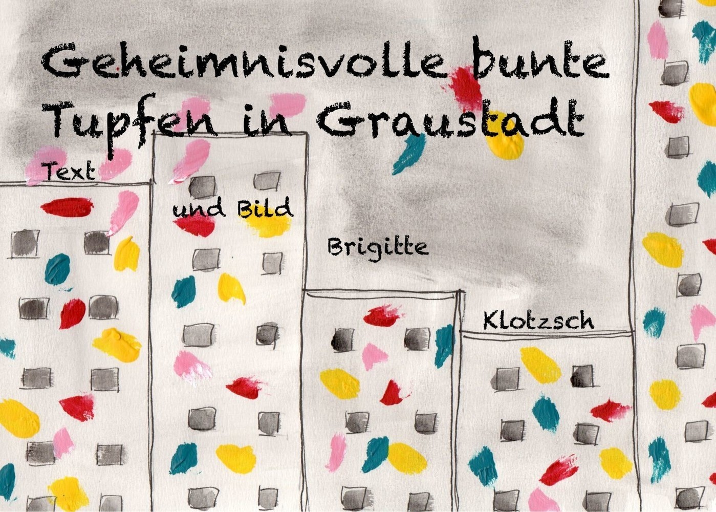 Geheimnisvolle bunte Tupfen in Graustadt main product photo