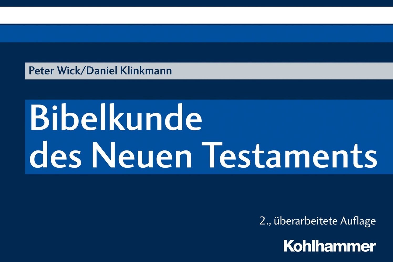 Bibelkunde des Neuen Testaments main product photo