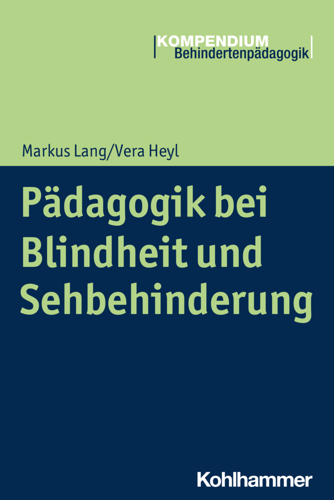 Pädagogik bei Blindheit und Sehbehinderung main product photo