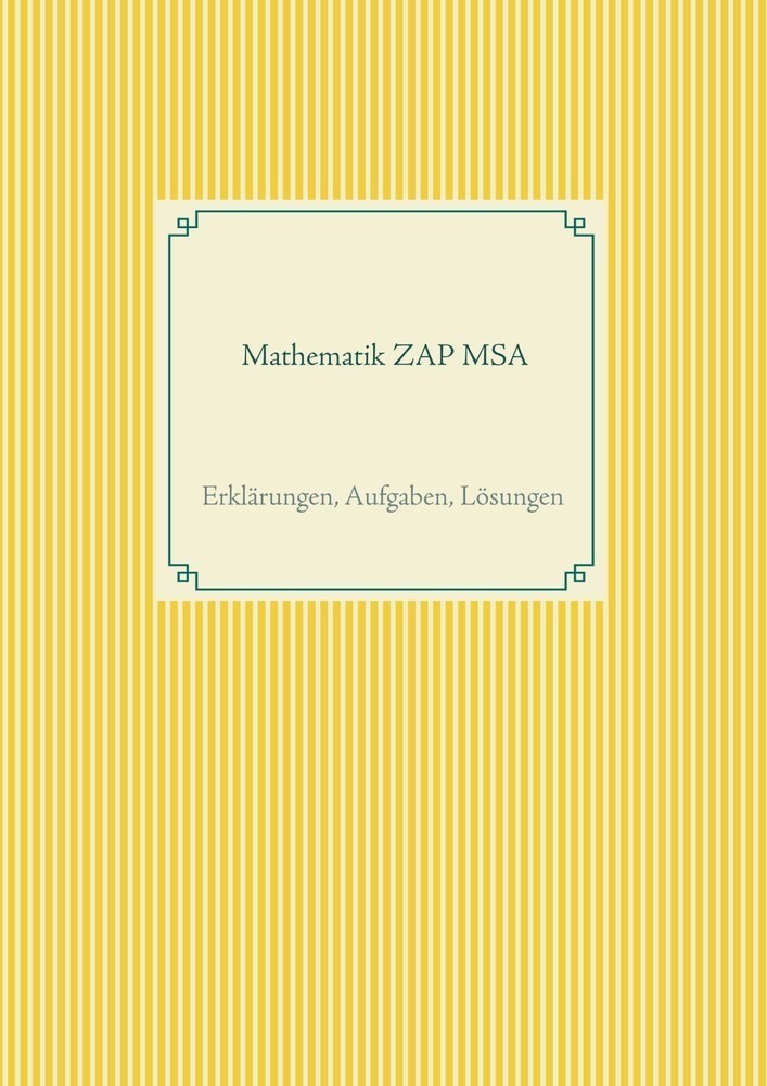 Mathematik ZAP MSA main product photo