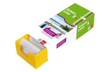 Green Line 3 G9 - 7. Klasse, Vokabel-Lernbox zum Schulbuch