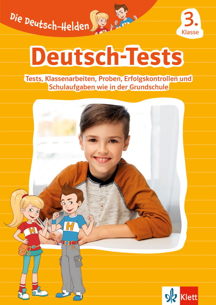 Klett Die Deutsch-Helden: Deutsch-Tests 3. Klasse main product photo
