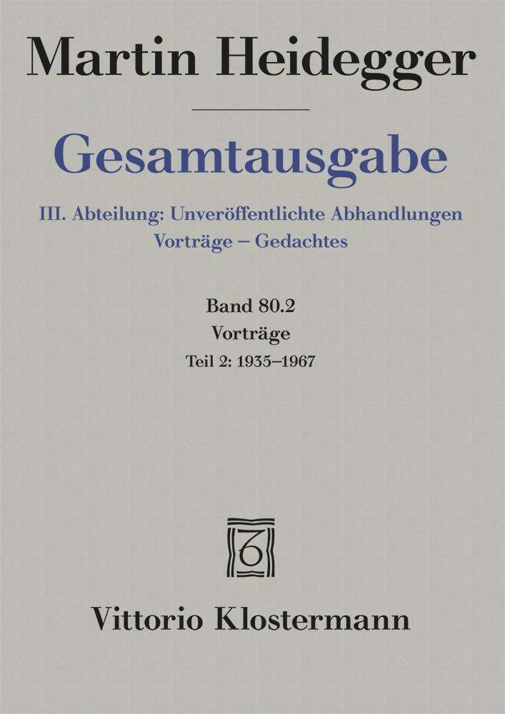 Vorträge: 1935 bis 1967. Tl.2 main product photo