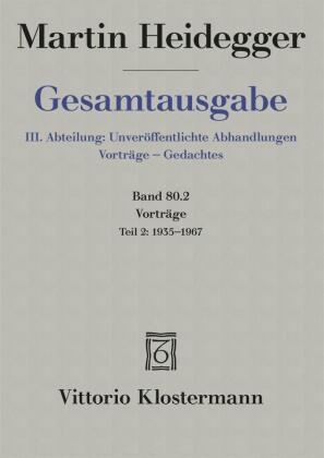 Vorträge: 1935 bis 1967. Tl.2