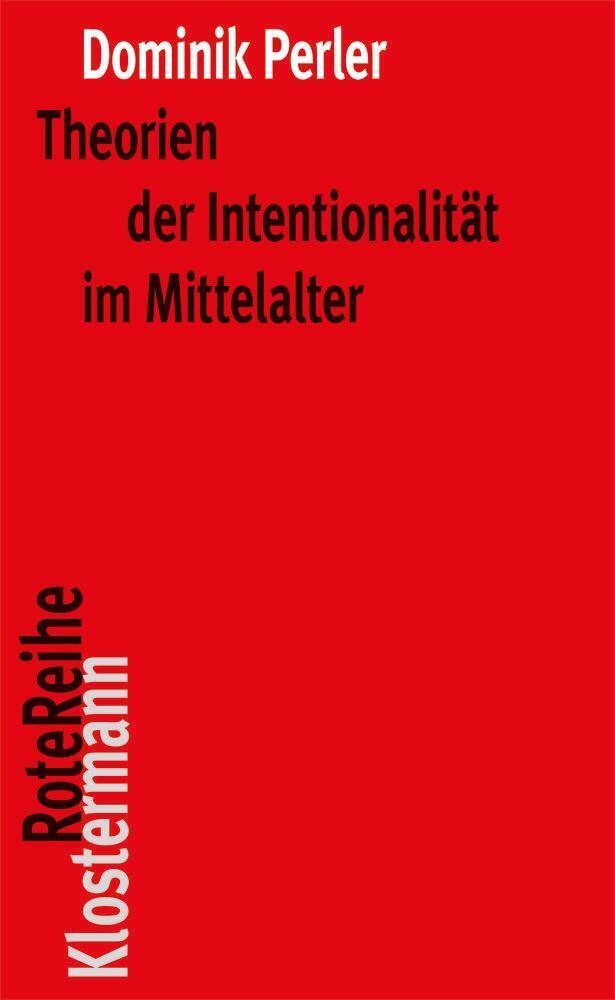 Theorien der Intentionalität im Mittelalter main product photo