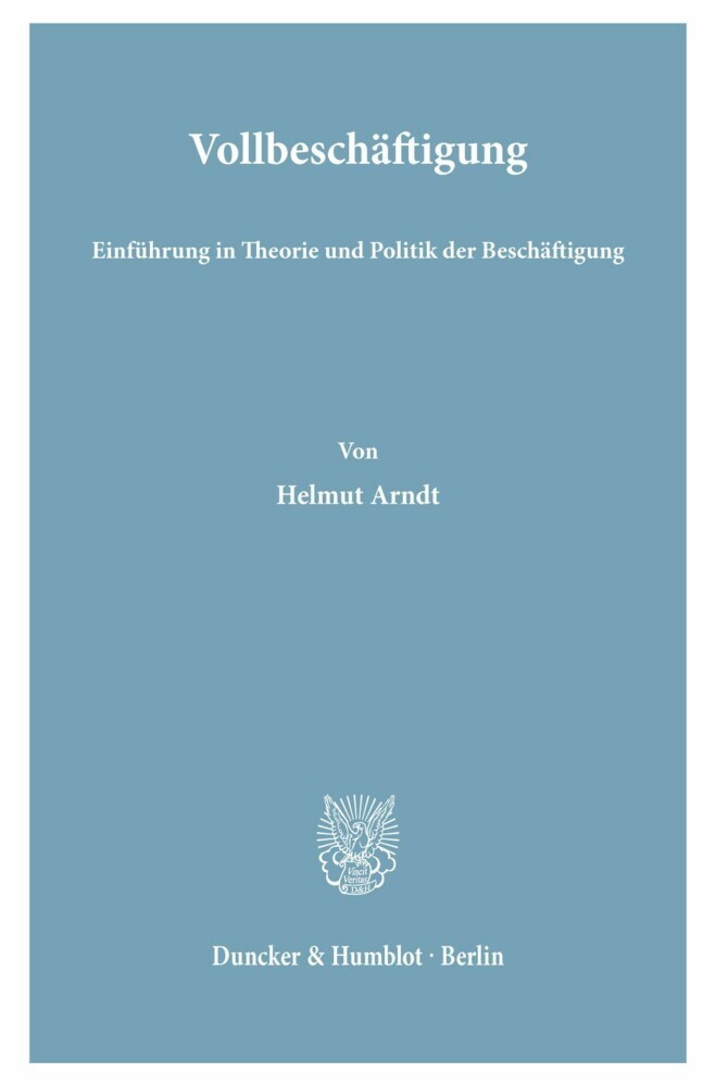 Vollbeschäftigung. main product photo
