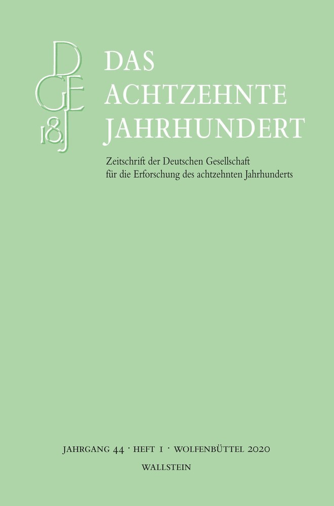 Das achtzehnte Jahrhundert 44/1 main product photo