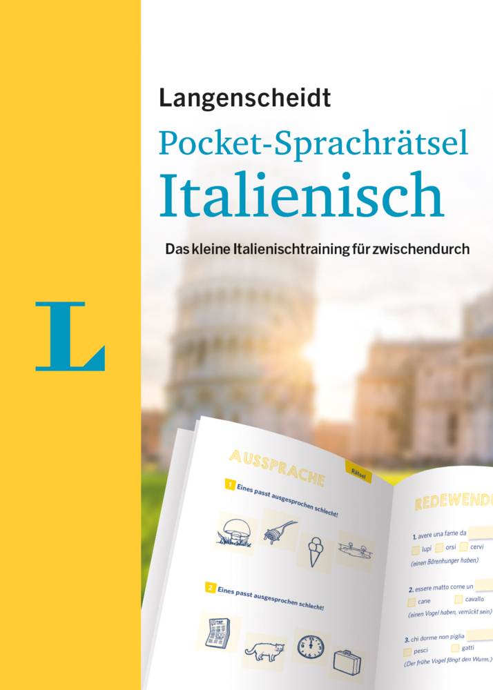 Langenscheidt Pocket-Sprachrätsel Italienisch main product photo