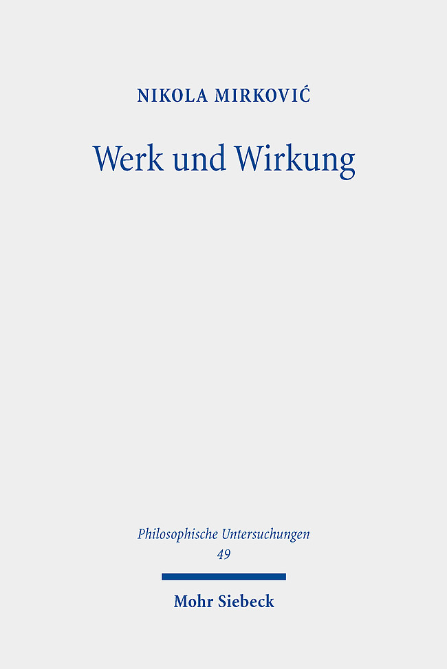 Werk und Wirkung main product photo