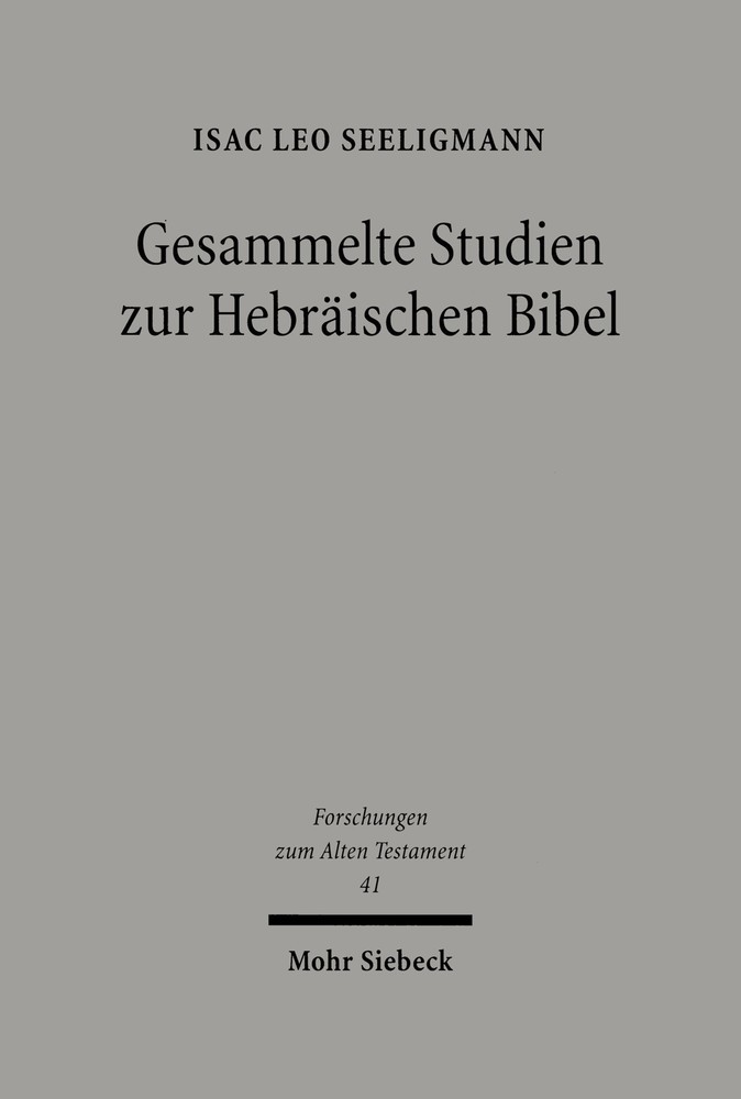 Gesammelte Studien zur Hebräischen Bibel main product photo