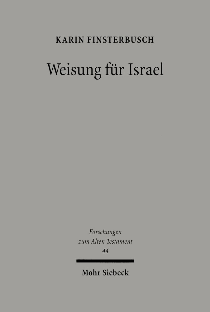 Weisung für Israel main product photo