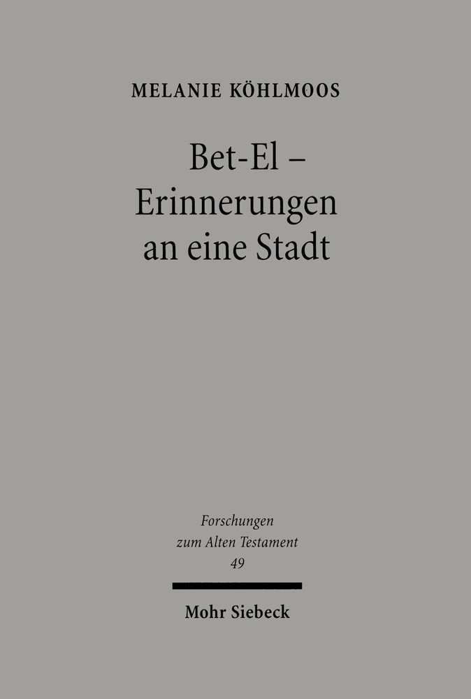 Bet-El - Erinnerungen an eine Stadt main product photo