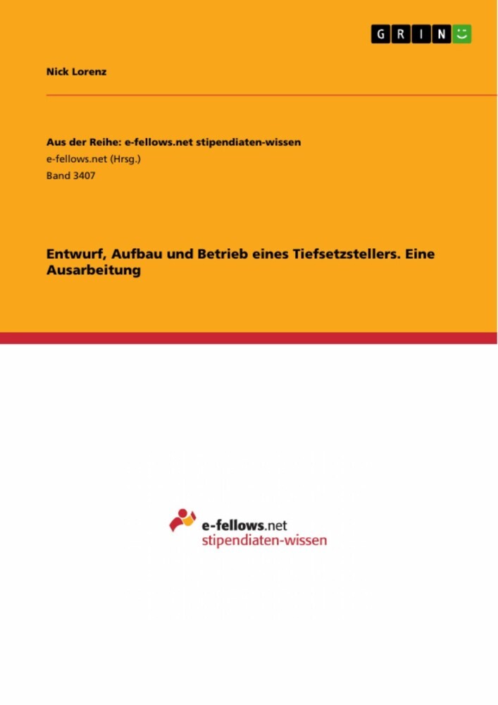 Entwurf, Aufbau und Betrieb eines Tiefsetzstellers. Eine Ausarbeitung main product photo