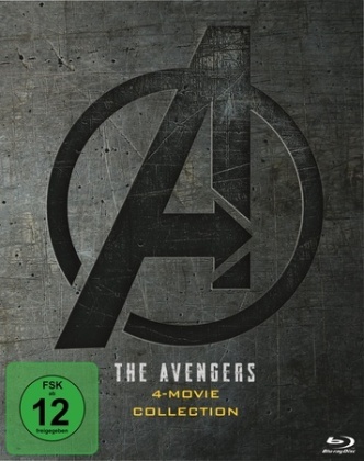 The Avengers 4-Movie Blu-ray Collection, 5 Blu-ray, 5 Blu Ray Disc