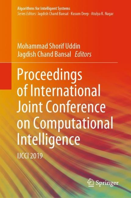 Proceedings of International Joint Conference on Computational Intelligence main product photo