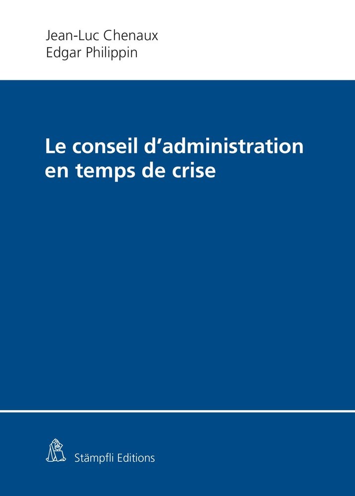 Le conseil d'administration en temps de crise main product photo