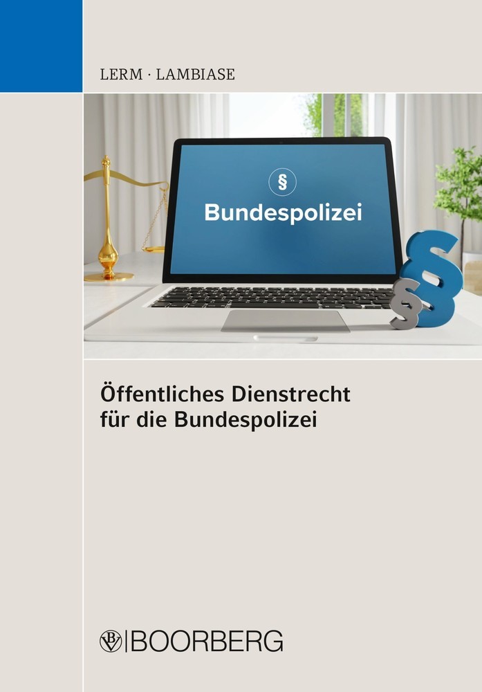 Öffentliches Dienstrecht für die Bundespolizei main product photo