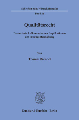 Qualitätsrecht.