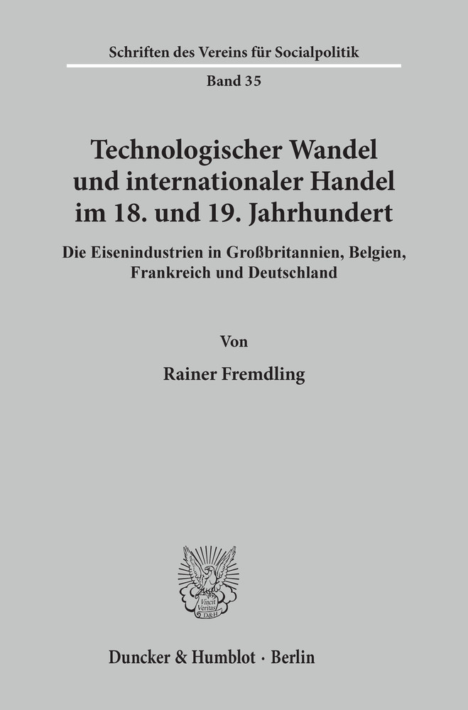 Technologischer Wandel und internationaler Handel im 18. und19. Jahrhundert. main product photo