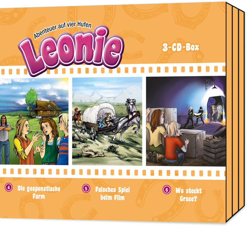 Leonie - Abenteuer auf vier Hufen - Box 2. Box.2, Audio-CD main product photo