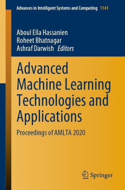 Advanced Machine Learning Technologies and Applications main product photo