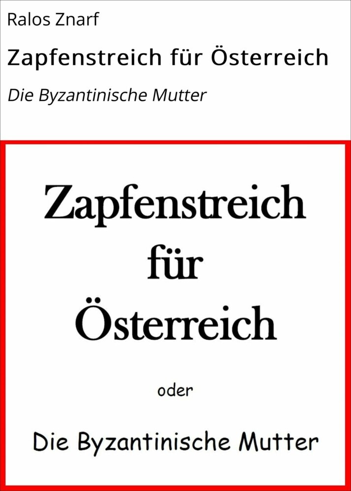 Zapfenstreich für Österreich main product photo