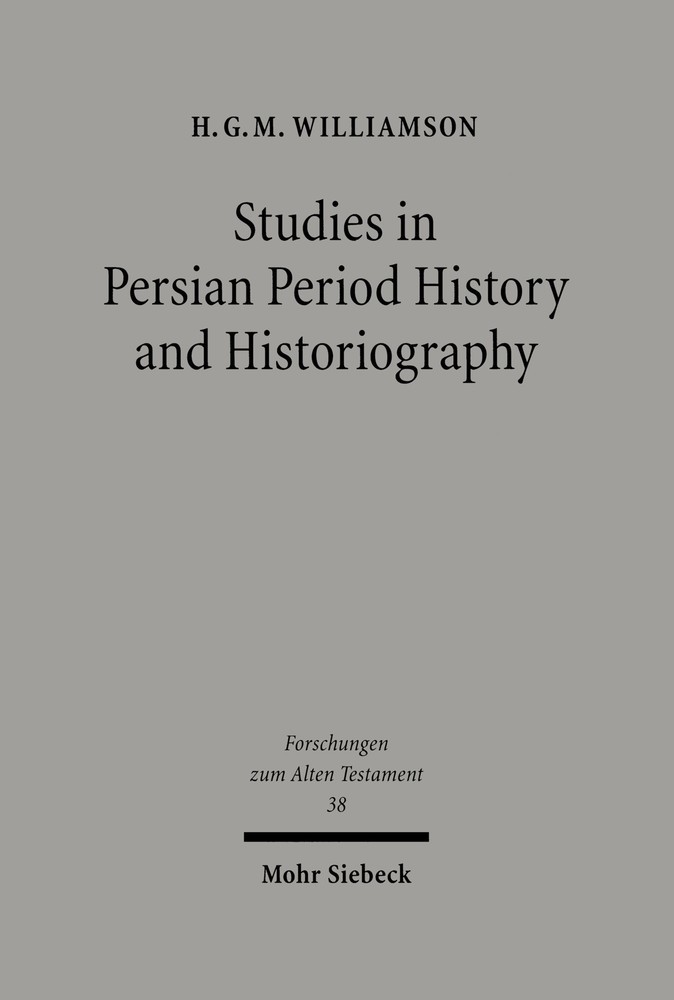 Studies in Persian Period History and Historiography main product photo