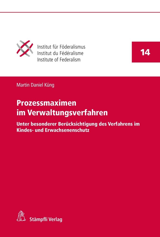 Prozessmaximen im Verwaltungsverfahren main product photo