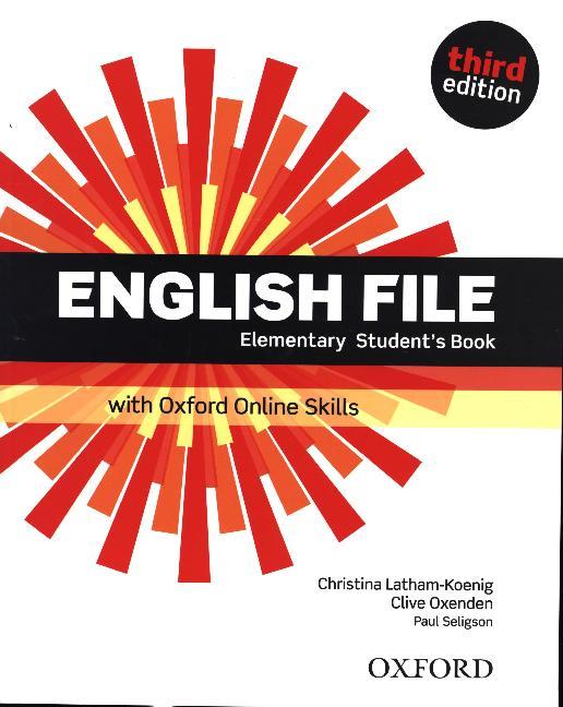 English File: Elementary: Student's Book with Oxford Online Skills main product photo