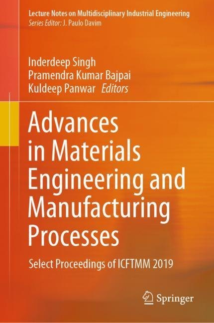 Advances in Materials Engineering and Manufacturing Processes main product photo