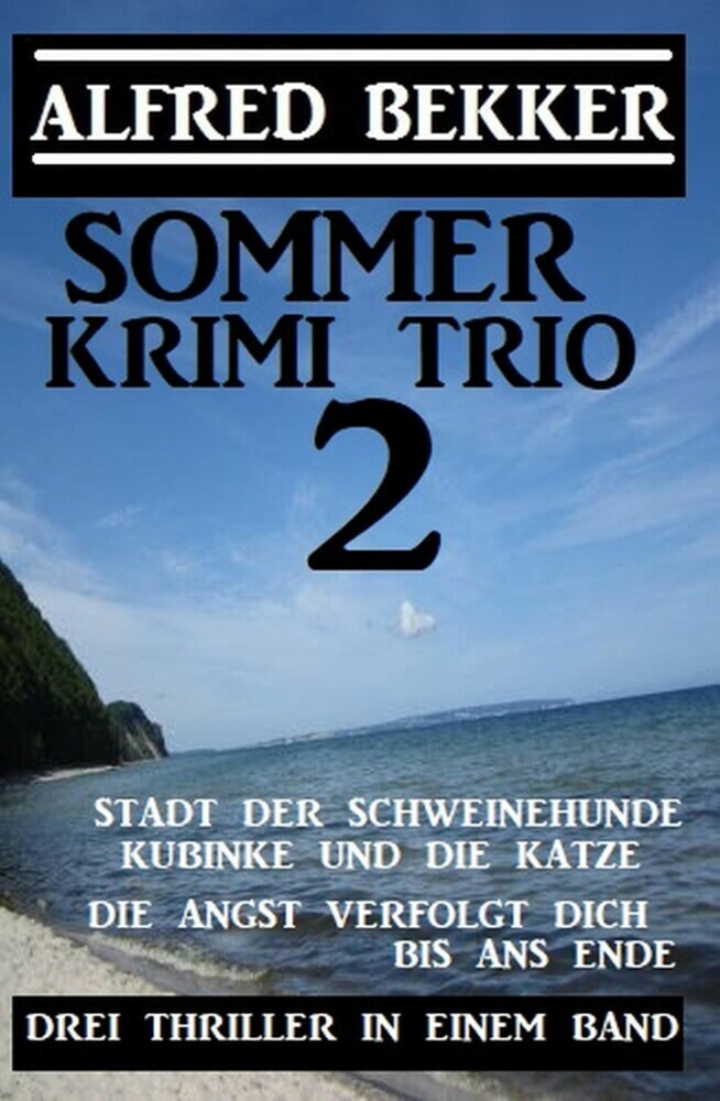 Sommer Krimi Trio 2 - Drei Thriller in einem Band main product photo