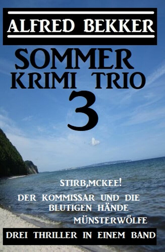 Sommer Krimi Trio 3 - Drei Thriller in einem Band main product photo