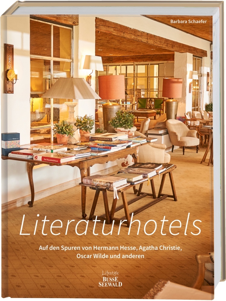 Literaturhotels. Auf den Spuren von Hermann Hesse, Agatha Christie, Oscar Wilde und anderen main product photo