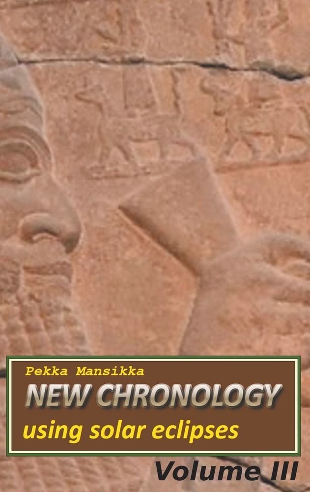 New chronology using solar eclipses, Volume III main product photo