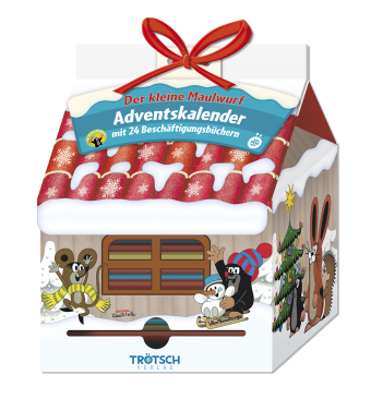 Der kleine Maulwurf, Adventskalender Haus mit 24 Minibüchern